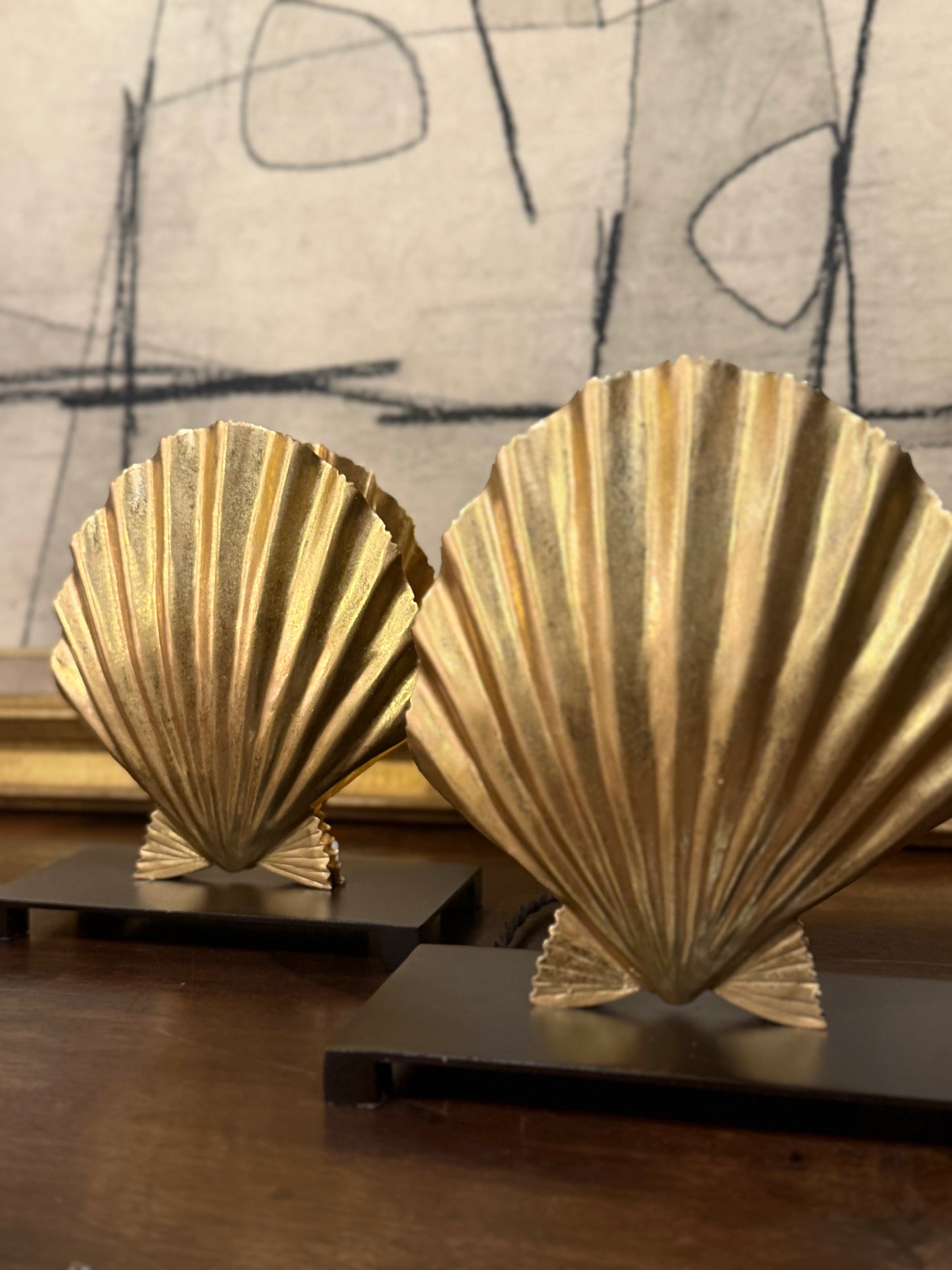 Brass Shell Lamp
