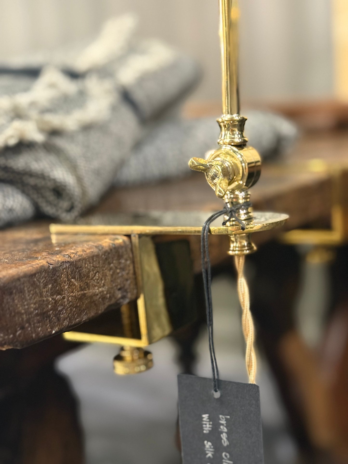 Parisian Clip On Desk Lamp