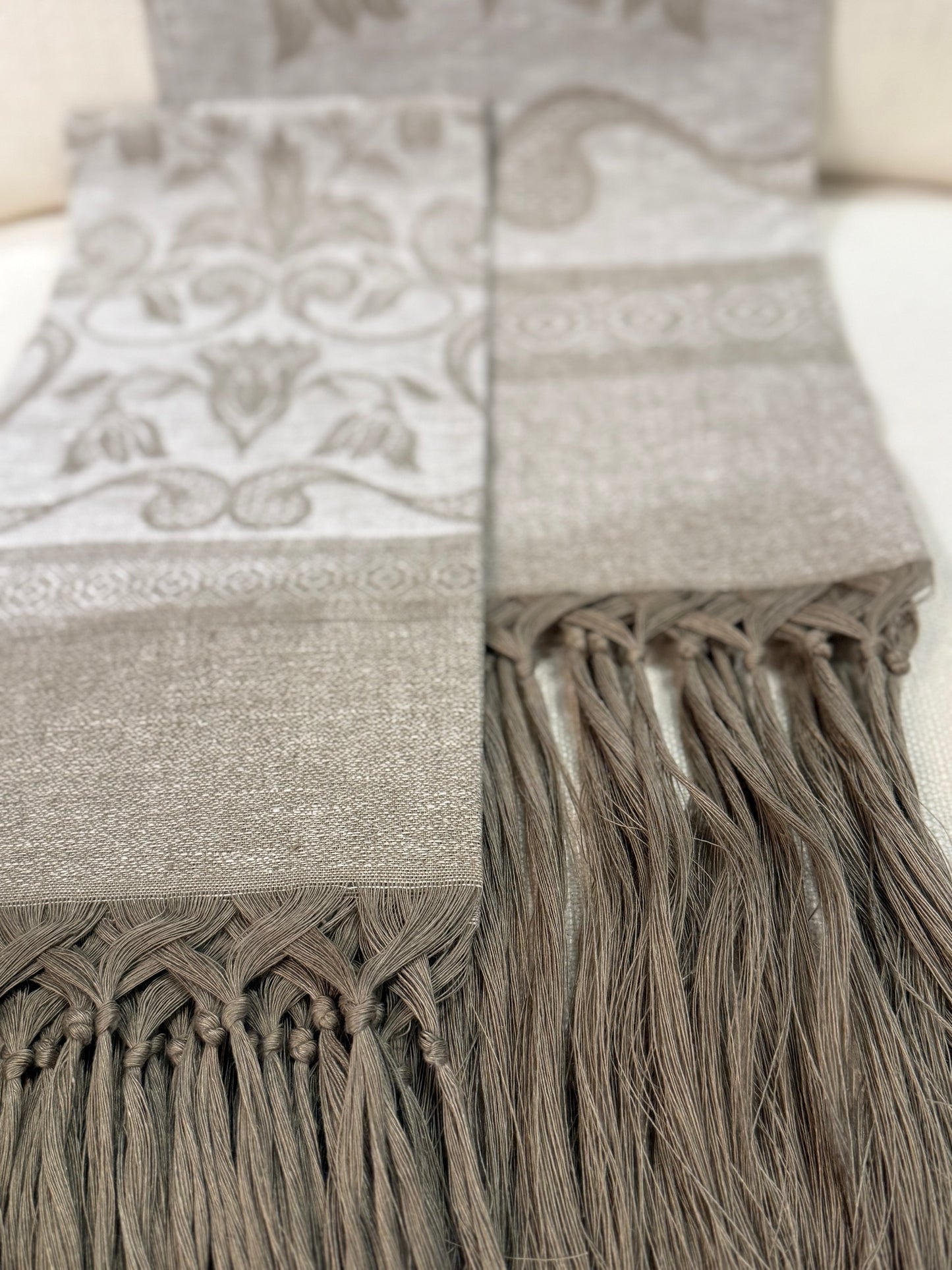 Italian Guest Towel - Ivory