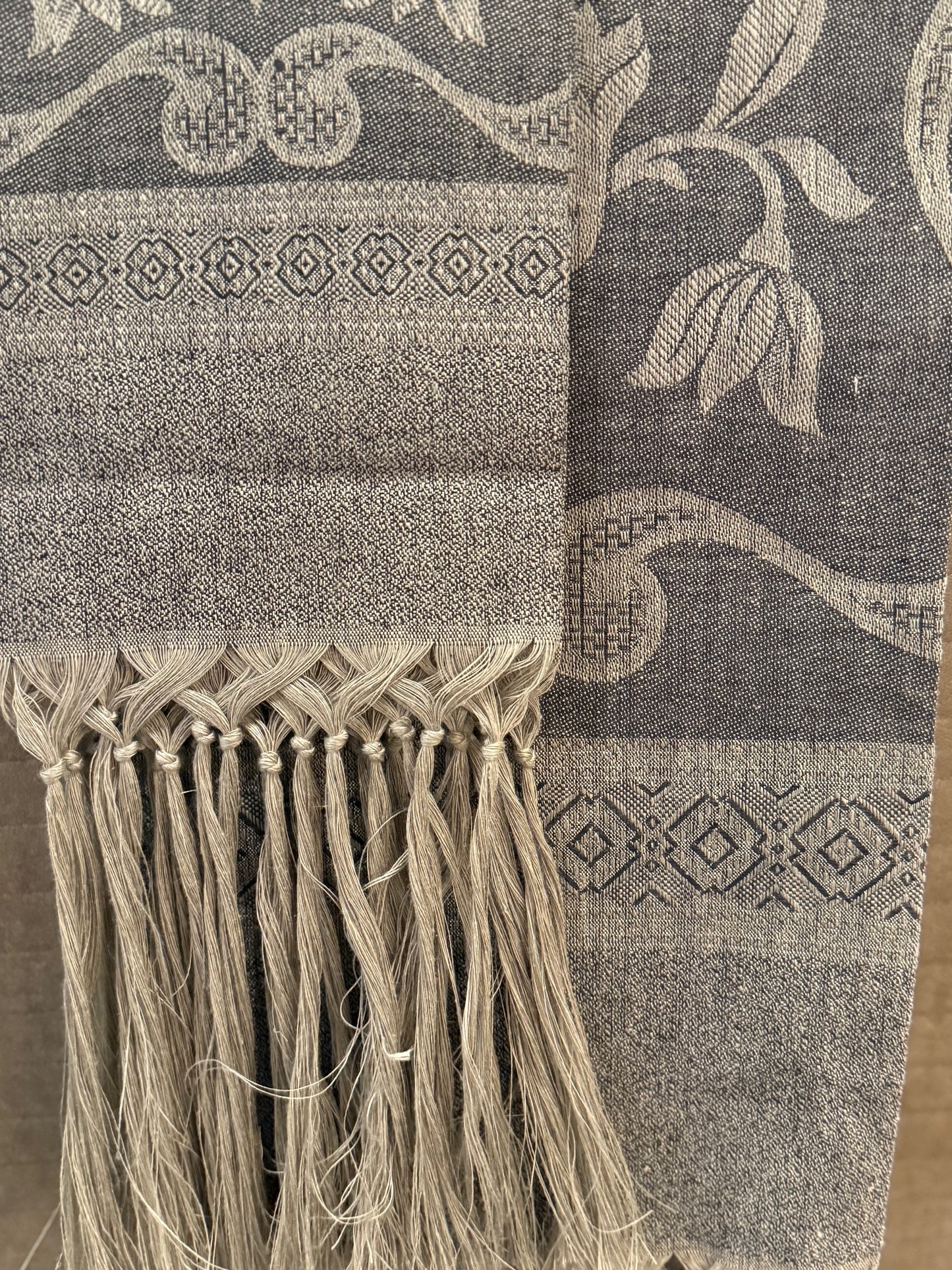 Italian Guest Towel - Black