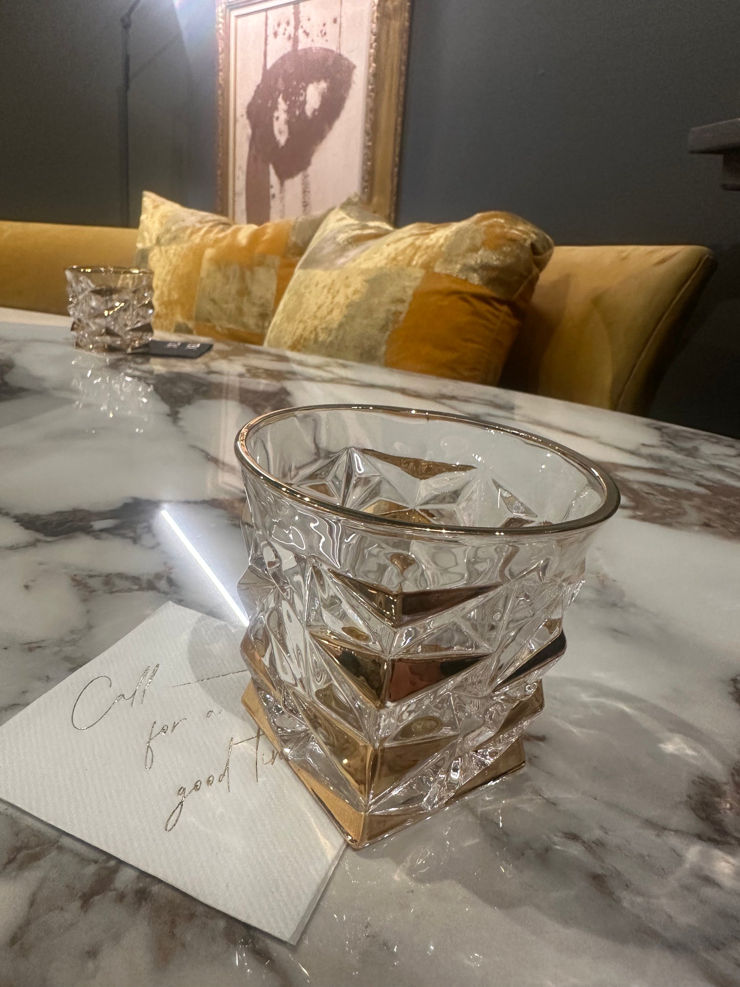 Decanter and Whiskey Glass Set