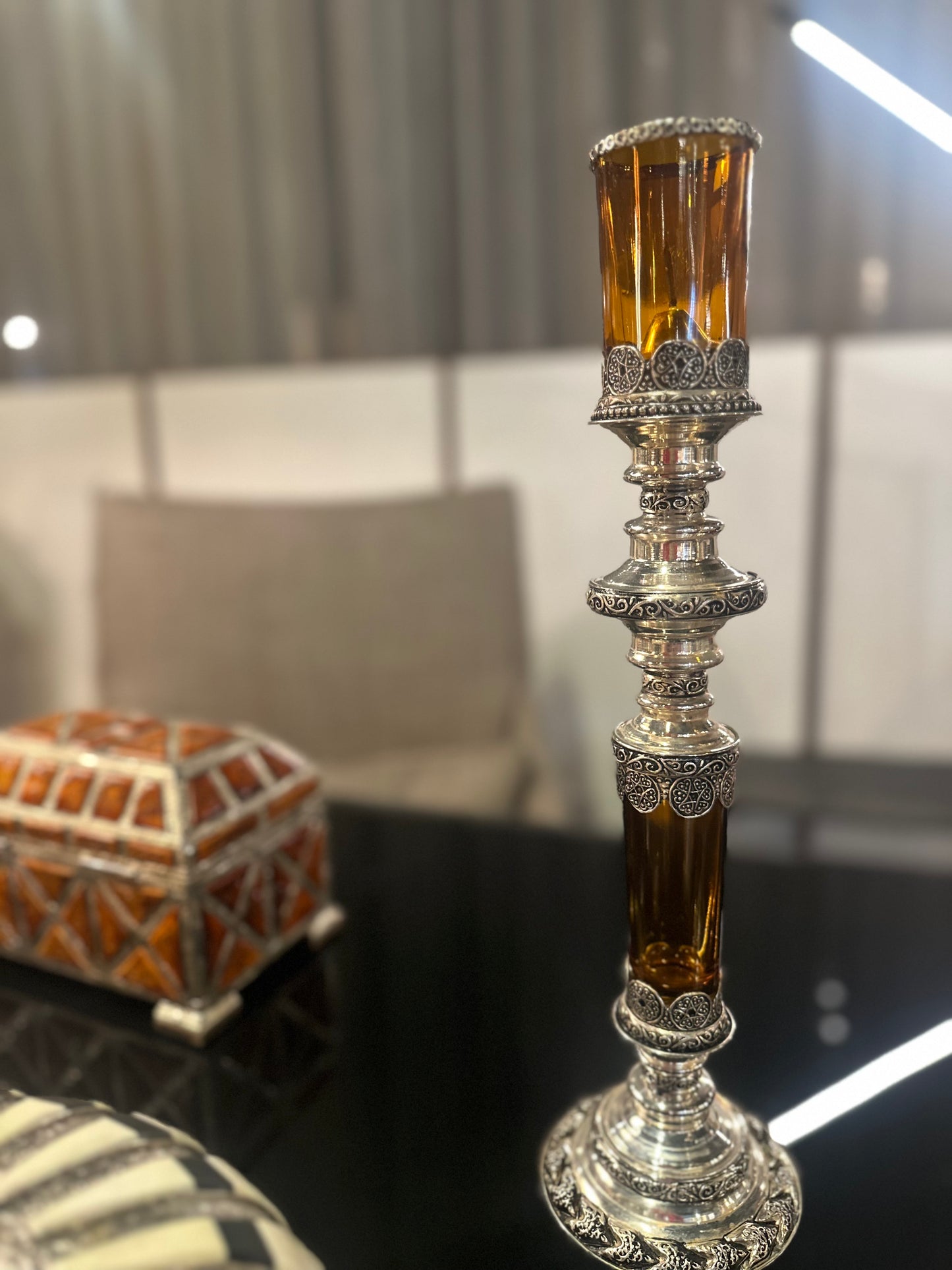 Moroccan Candle Sticks (Pair)