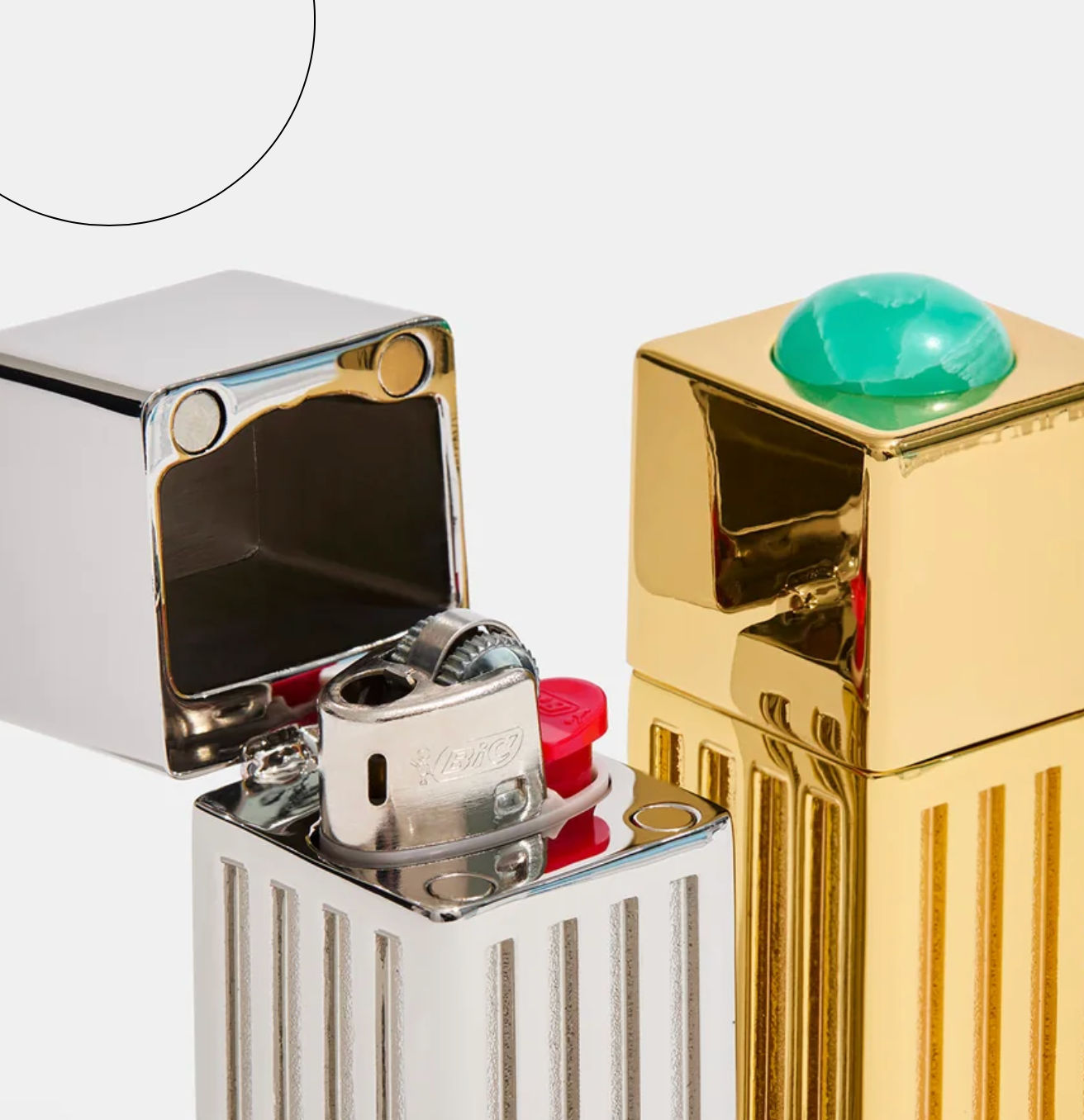 Lipstick Lighter - Silver