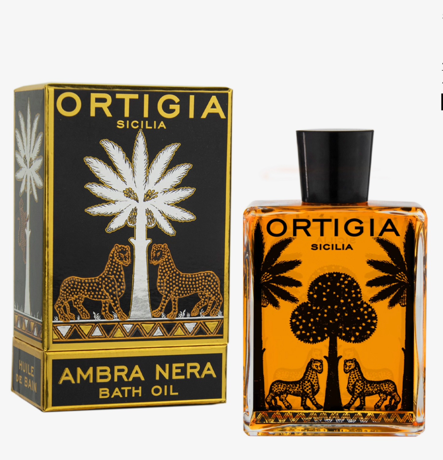 Ortigia - Ambra Nera Bath Oil