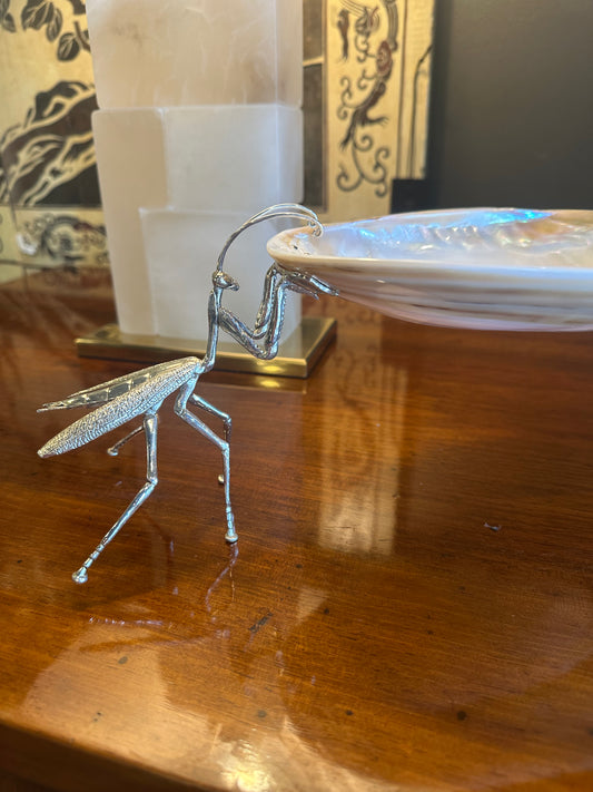 Praying Mantis Shell Dish