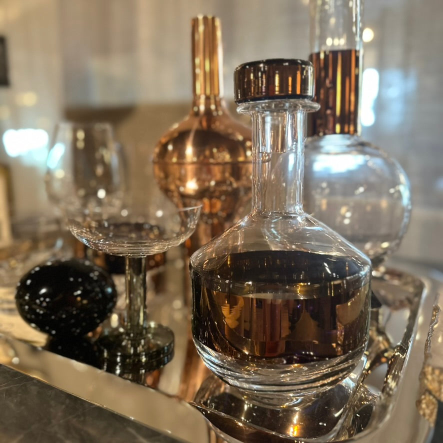 Tank Whiskey Decanter - Copper