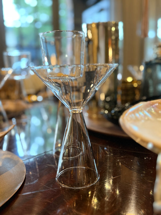 Smoke Martini Glasses