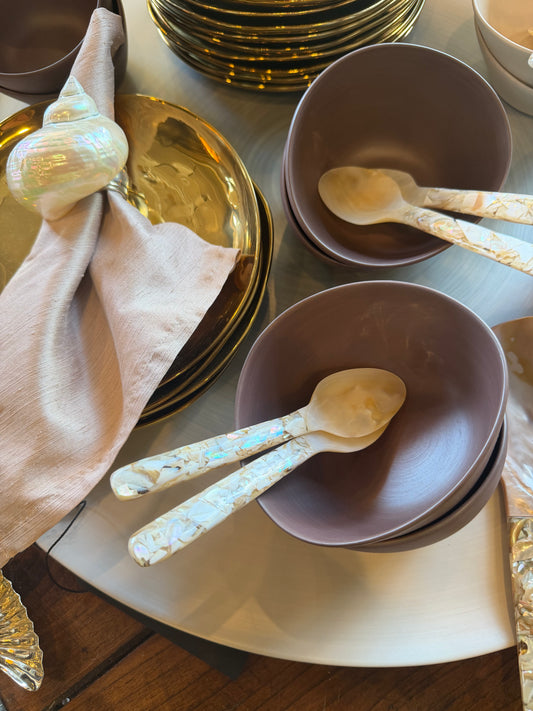 Mother of Pearl Spoons