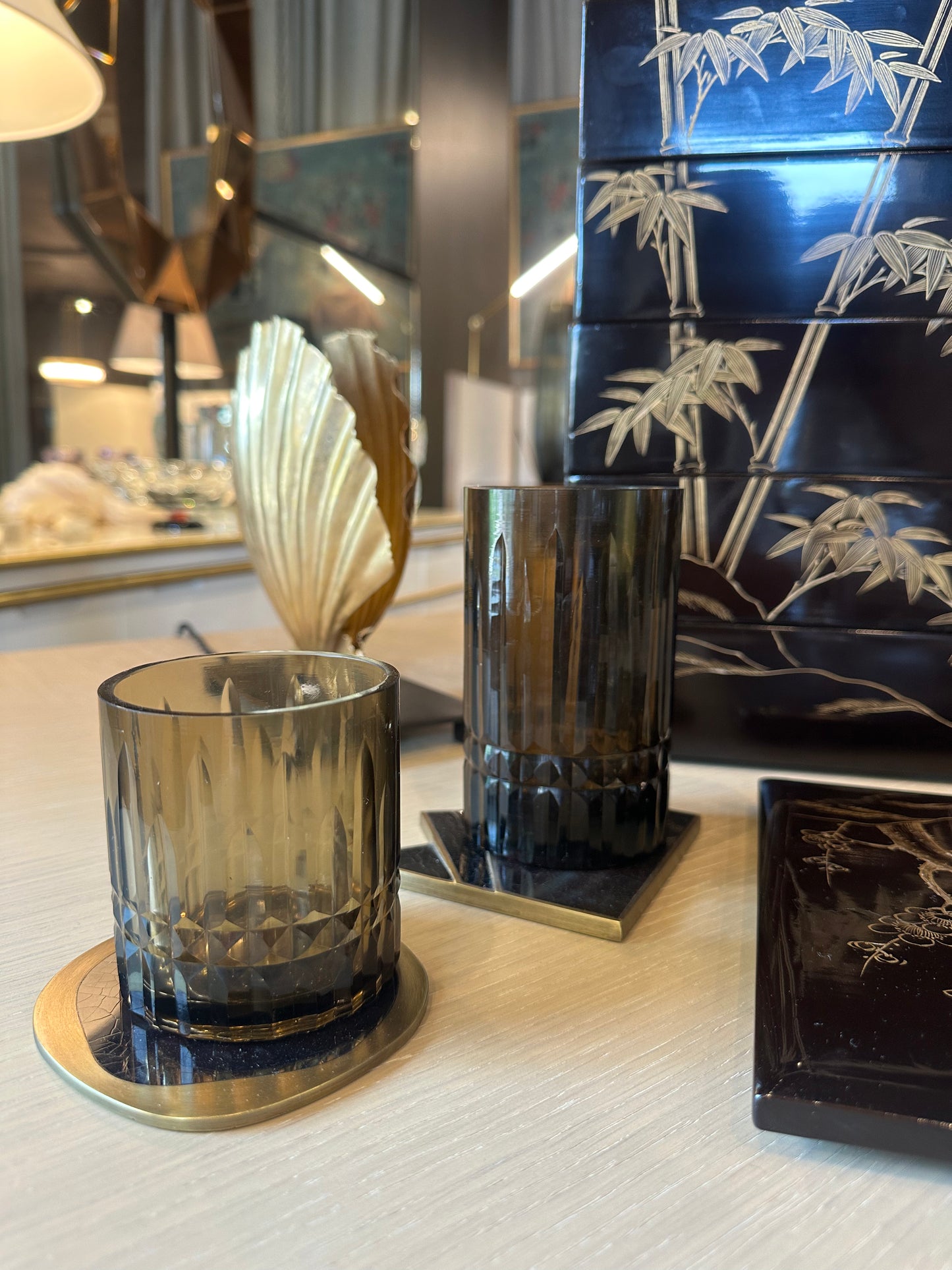 Low Ball Cut Glassware
