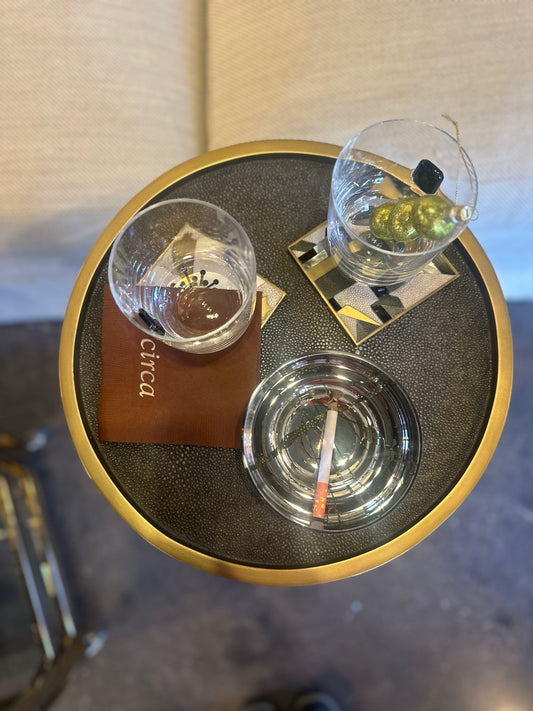 Kifu Large Pedestal Side Table