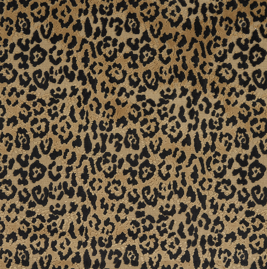 Jaguar Fossil Fabric By The Yard