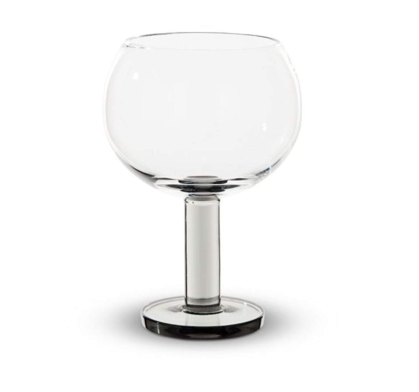 Puck Wine Glass in Black