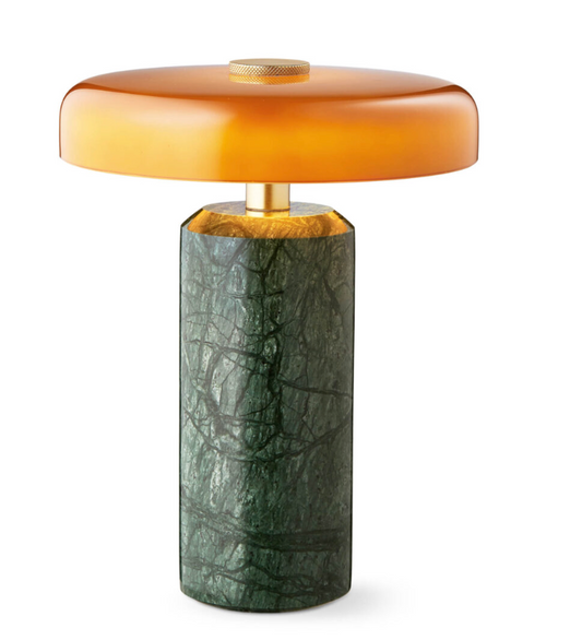 Marble Touch Lamp - green